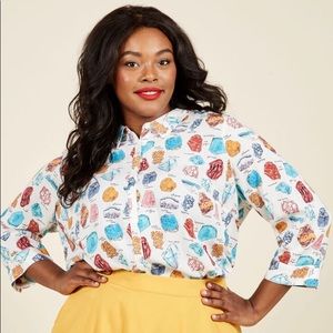 Geology/Mineral/Gemstone Blouse